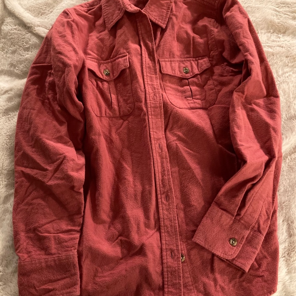 LLBean Chamois Shirt S